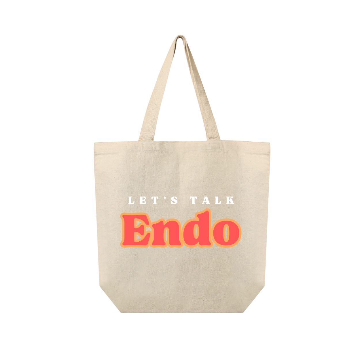 Let's Talk Endo Tote Bag