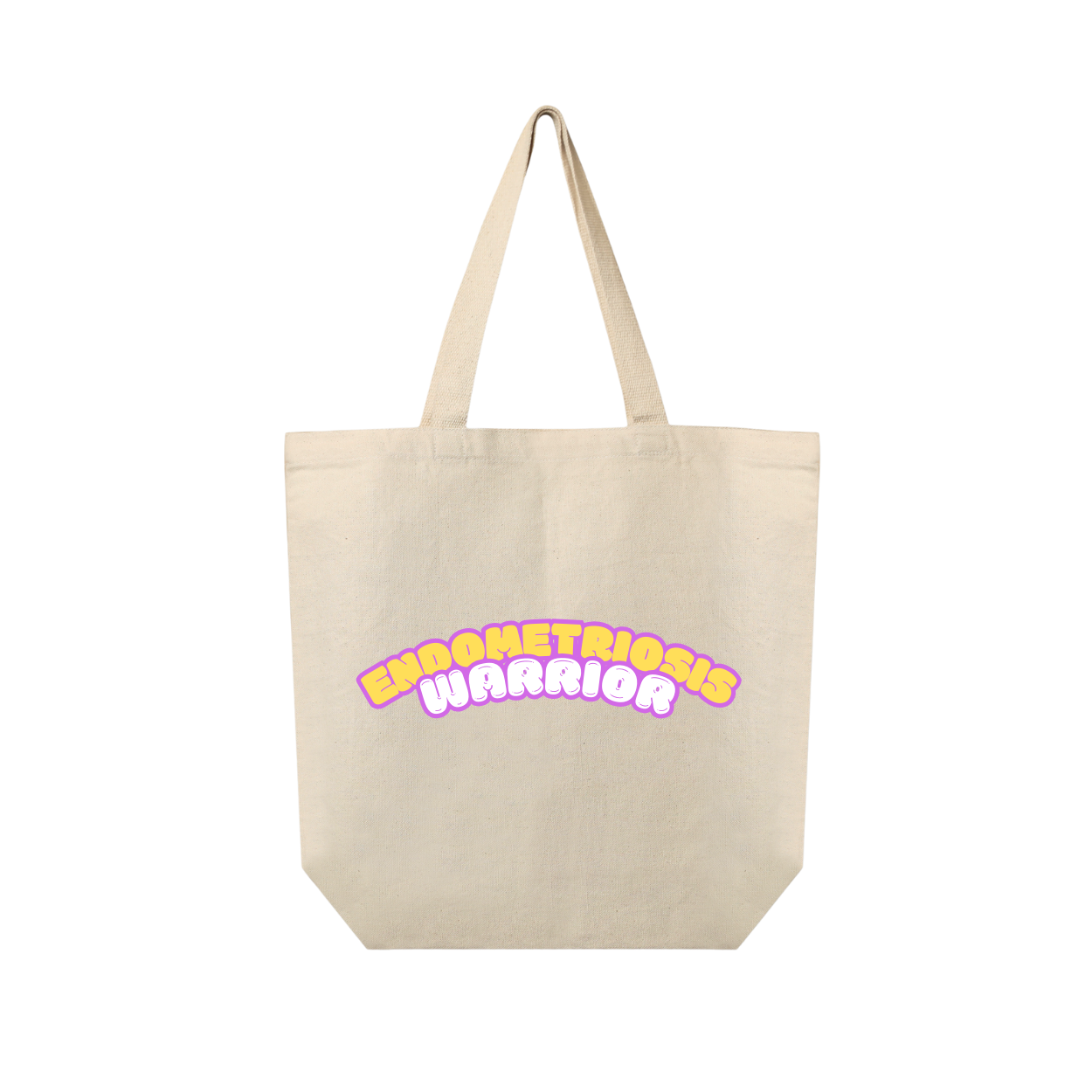 Endometriosis Warrior Tote Bag