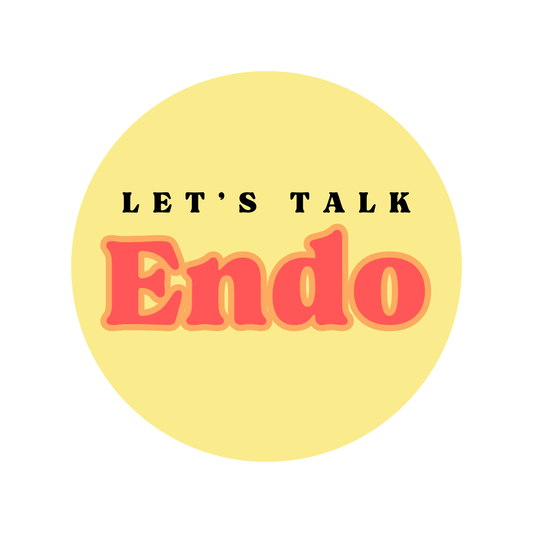 Let's Talk Endo Sticker (Circle)