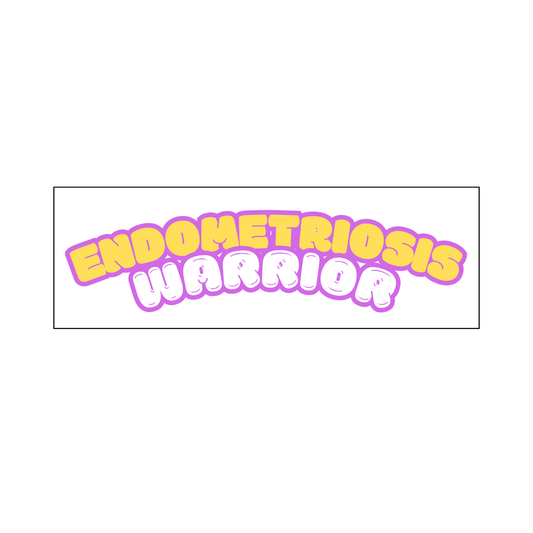 Endometriosis Warrior Sticker