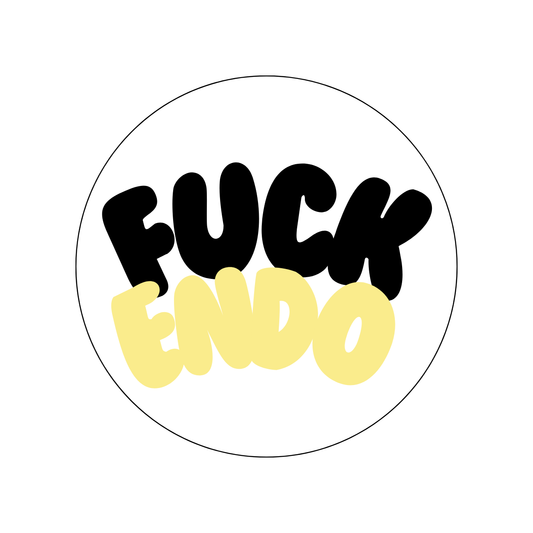 Fu*k Endo Sticker
